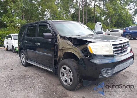 2012 Honda Pilot Lx from USA, damaged, VIN 5FNYF3H2XCB033117